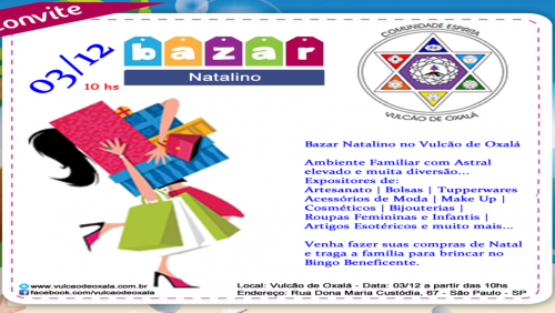 Bazar Natalino
